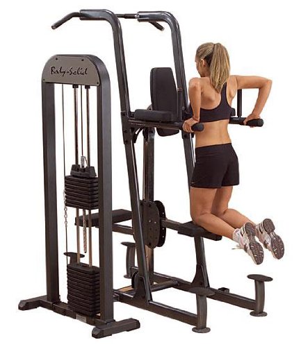Body-Solid Weight Assisted Chin and Dip Machine - GymBasis Store
