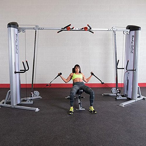 Body-Solid S2CCO Series II Cable Crossover with Dual Stack - GymBasis Store