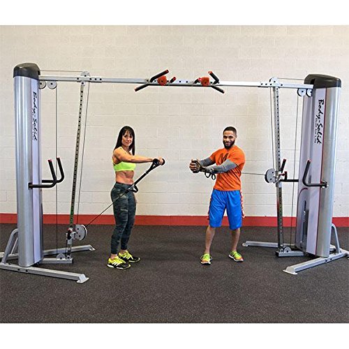 Body-Solid S2CCO Series II Cable Crossover with Dual Stack (160lb) - GymBasis Store