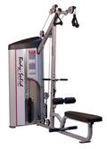 Body Solid S2LAT2 ProClub Line Series 2 Lat Pull/Row Machine with 11-Gauge Steel and Construction and Instructional Placards 235-Pound - GymBasis Store