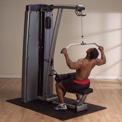 Body Solid DLAT Pro Dual Lat Mid Row Component for DGYM without Weight - GymBasis Store