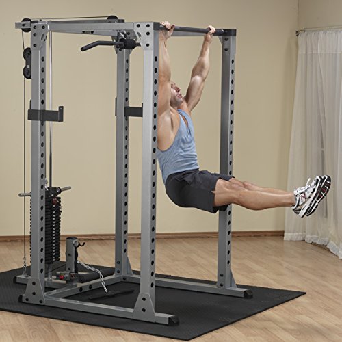 Body-Solid GPR378 Heavy Duty Pro Power Rack with J-hooks and Safety bars - GymBasis Store