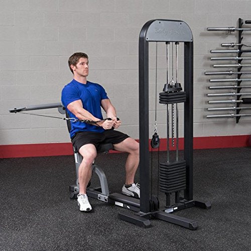 Body Solid GMFPSTK3 Pro Select Functional Pressing Station with DuraFirm Padding and Nylon Cable Handles 310-Pound - GymBasis Store