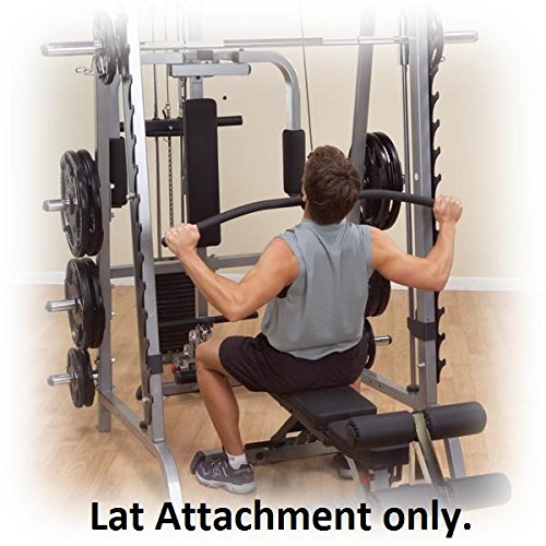 Body Solid GLA348QS Lat Attachment for Series 7 GS348 Smith - GymBasis Store