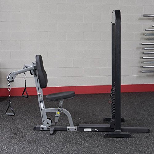 Body Solid GMFPSTK Pro Select Functional Pressing Station with DuraFirm Padding and Nylon Cable Handles 210-Pound - GymBasis Store