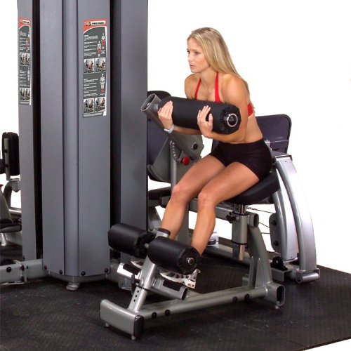 Body Solid DABBS Pro Dual Ab/Back Component for DGYM with 200-Pound Weight - GymBasis Store