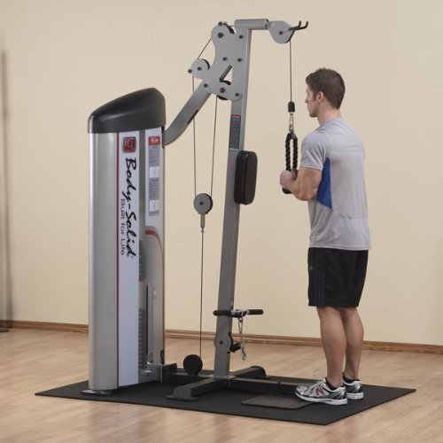 Body Solid S2BTP2 ProClub Line Series 2 Bicep/Tricep Machine with 11-Gauge Steel and Construction and Instructional Placards 235-Pound - GymBasis Store