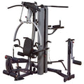 Body-Solid Fusion 600 Home Gym (F600/2) With Free Multi-Hip Attachment. Also Includes a Serious Steel Fitness Pack (Includes: #0, #1 and #2 bands and a jump rope) - GymBasis Store