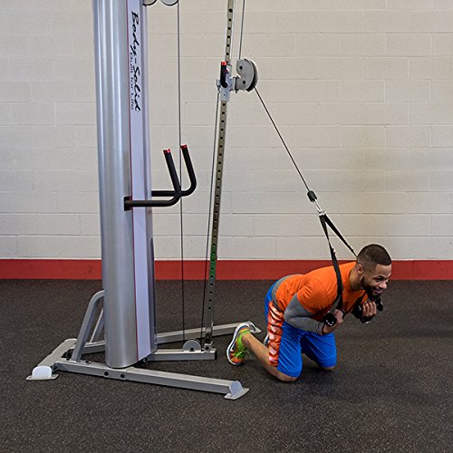 Body-Solid S2CCO Pro ClubLine Series II Adjustable Cable Crossover Machine with Rock Grip Pull Up - Commercial ProClub Line Functional Strength Machine - GymBasis Store