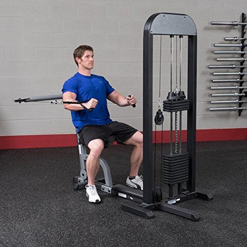 Body Solid GMFPSTK3 Pro Select Functional Pressing Station with DuraFirm Padding and Nylon Cable Handles 310-Pound - GymBasis Store