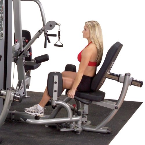 Body Solid DIOTS Pro Dual Inner/Outer Thigh Component for DGYM with 200-Pound Weight - GymBasis Store