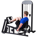 Body Solid GLPSTK3 Pro Select Leg Press Machine with Rubbec-Coated Foot Plate and Adjustable Back Support 310-Pound - GymBasis Store