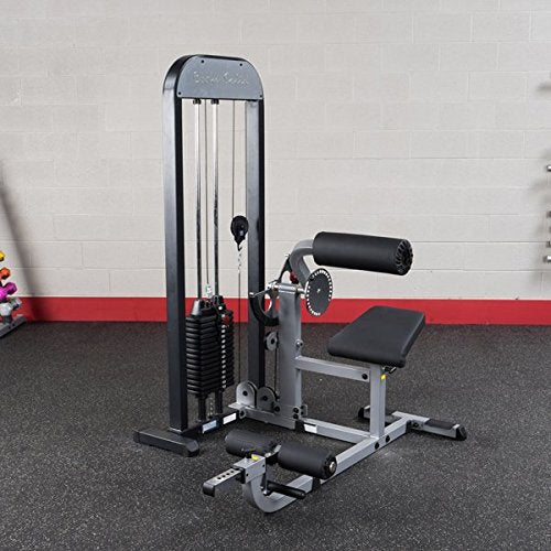 Body Solid GCABSTK3 Pro Select Ab and Back Machine with DuraFirm Padding and Adjustable Cam 310-Pound - GymBasis Store