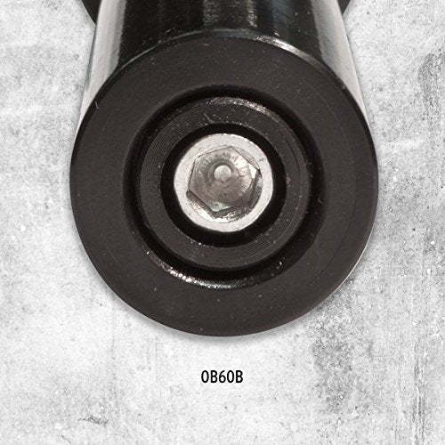 Body-Solid OB60 Black 5' Short Olympic Weight Lifting Bar - 600 Pound Capacity - GymBasis Store