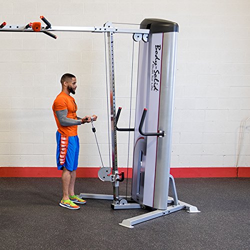 Body-Solid S2CCO Pro ClubLine Series II Adjustable Cable Crossover Machine with Rock Grip Pull Up - Commercial ProClub Line Functional Strength Machine - GymBasis Store