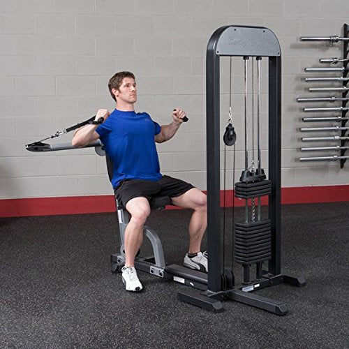 Body Solid GMFPSTK Pro Select Functional Pressing Station with DuraFirm Padding and Nylon Cable Handles 210-Pound - GymBasis Store