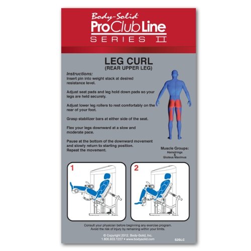 Body-Solid Pro Clubline Series II Seated Leg Curl Machine - GymBasis Store