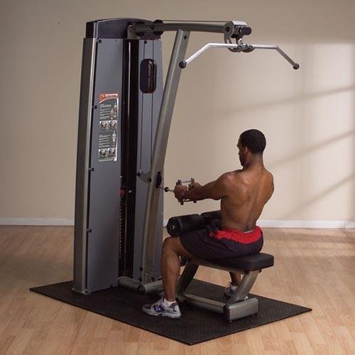 Body Solid DLAT Pro Dual Lat Mid Row Component for DGYM without Weight - GymBasis Store