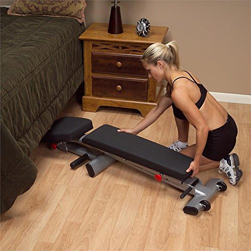 Body Solid GFID225 Folding Adjustable Weight Bench - GymBasis Store