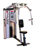 Body Solid S2PEC1 ProClub Line Series 2 Pec Fly/Rear Delt Machine with 11-Gauge Steel and Construction and Instructional Placards 160-Pound - GymBasis Store