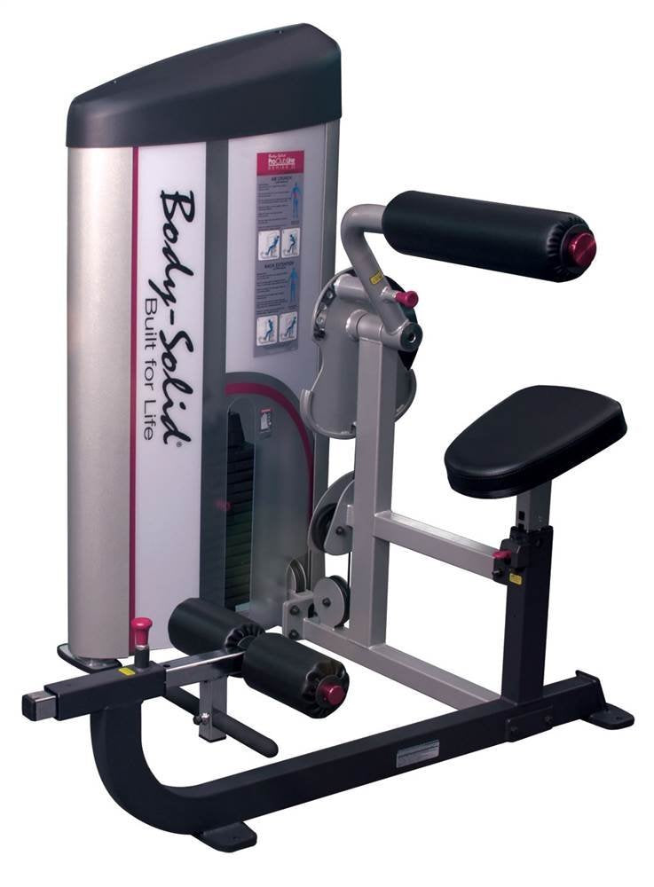 Body Solid S2ABB1 ProClub Line Series 2 Ab/Back Machine with 11-Gauge Steel Construction and Instructional Placards 160-Pound - GymBasis Store
