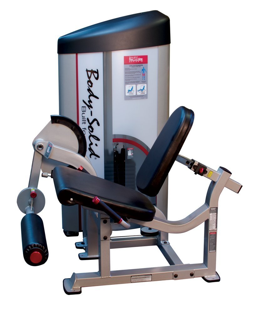 Body Solid S2LEX1 ProClub Line Series 2 Leg Extension Machine with 11-Gauge Steel and Construction and Instructional Placards 160-Pound - GymBasis Store