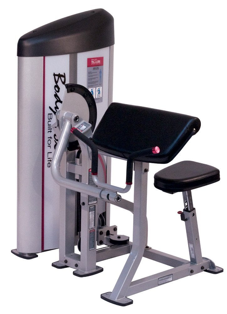 Body Solid S2AC2 ProClub Line Series 2 Arm Curl Machine with 11-Gauge Steel and Construction and Instructional Placards 235-Pound - GymBasis Store
