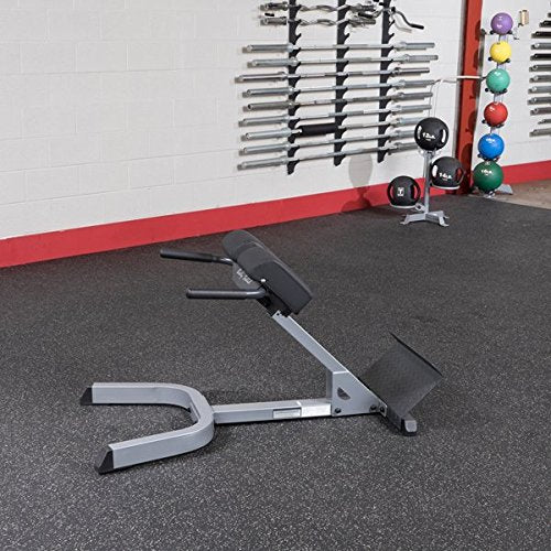 Body-Solid 45 Degree Ab Back Hyperextension Roman Chair GHYP345 - GymBasis Store
