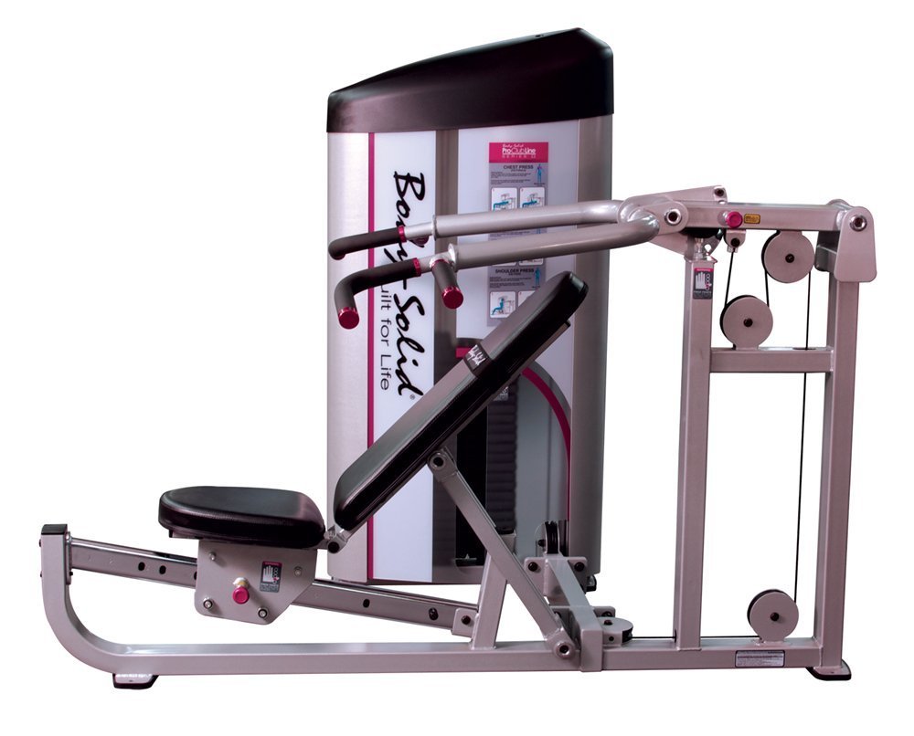 Body Solid S2MP3 ProClub Line Series 2 Multi-Press Machine with 11-Gauge Steel and Construction and Instructional Placards 310-Pound - GymBasis Store