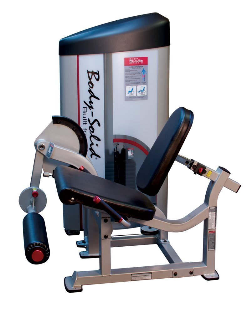 Body Solid S2LEX2 ProClub Line Series 2 Leg Extension Machine with 11-Gauge Steel and Construction and Instructional Placards 235-Pound - GymBasis Store