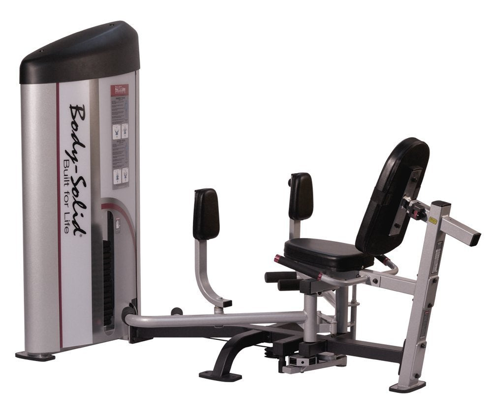 Body Solid S2IOT1 ProClub Line Series 2 Inner/Outer Thigh Machine with 11-Gauge Steel and Construction and Instructional Placards 160-Pound - GymBasis Store