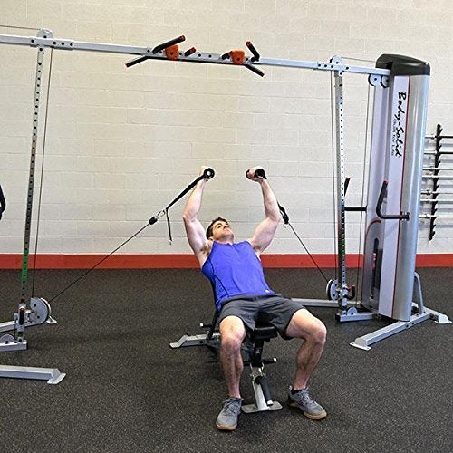 Body-Solid S2CCO Series II Cable Crossover with Dual Stack - GymBasis Store