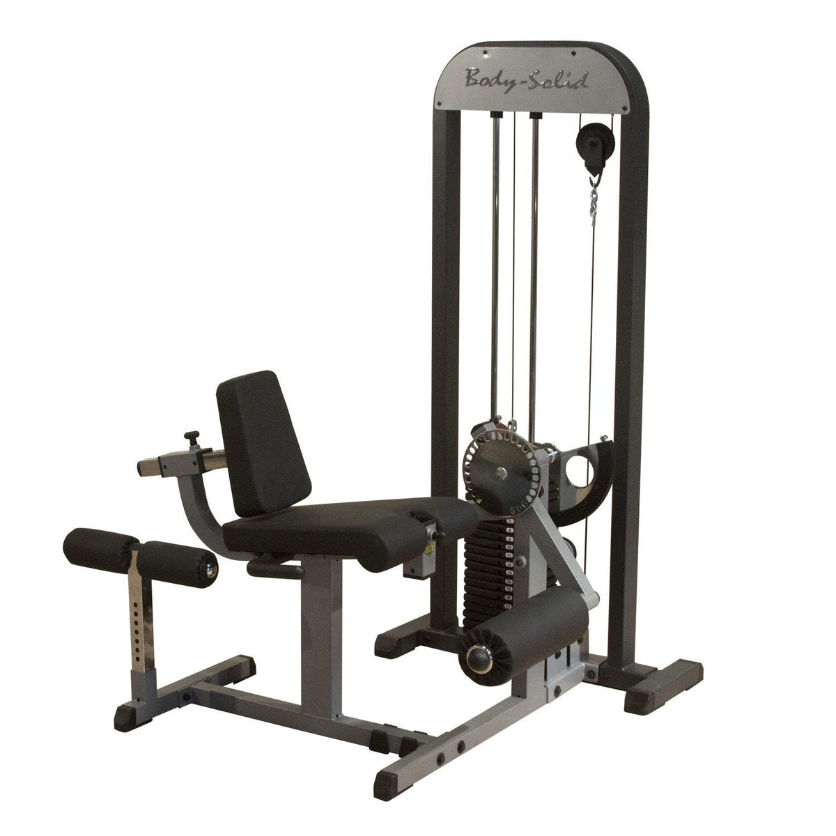 Body Solid GCECSTK Pro Select Leg Extension/Curl Machine with DuraFirm Padding and Adjustable Back Pad 210-Pound - GymBasis Store