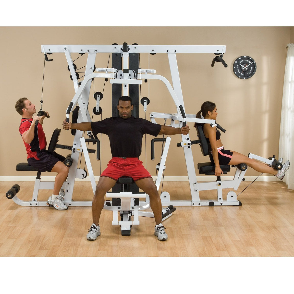 Body Solid EXM4000S Triple Stack Home Gym - GymBasis Store