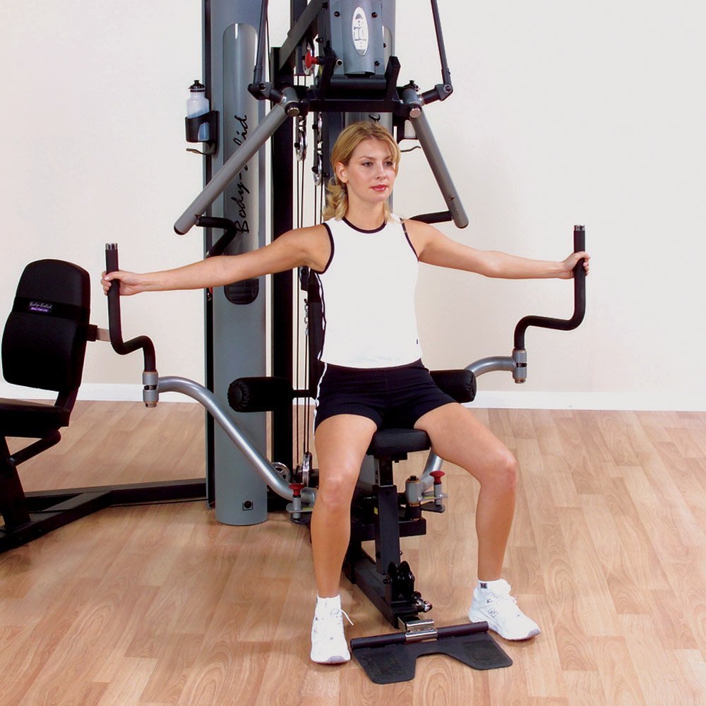 Body Solid G10B-LP Bi-Angular Gym with Leg Press Attachment - GymBasis Store