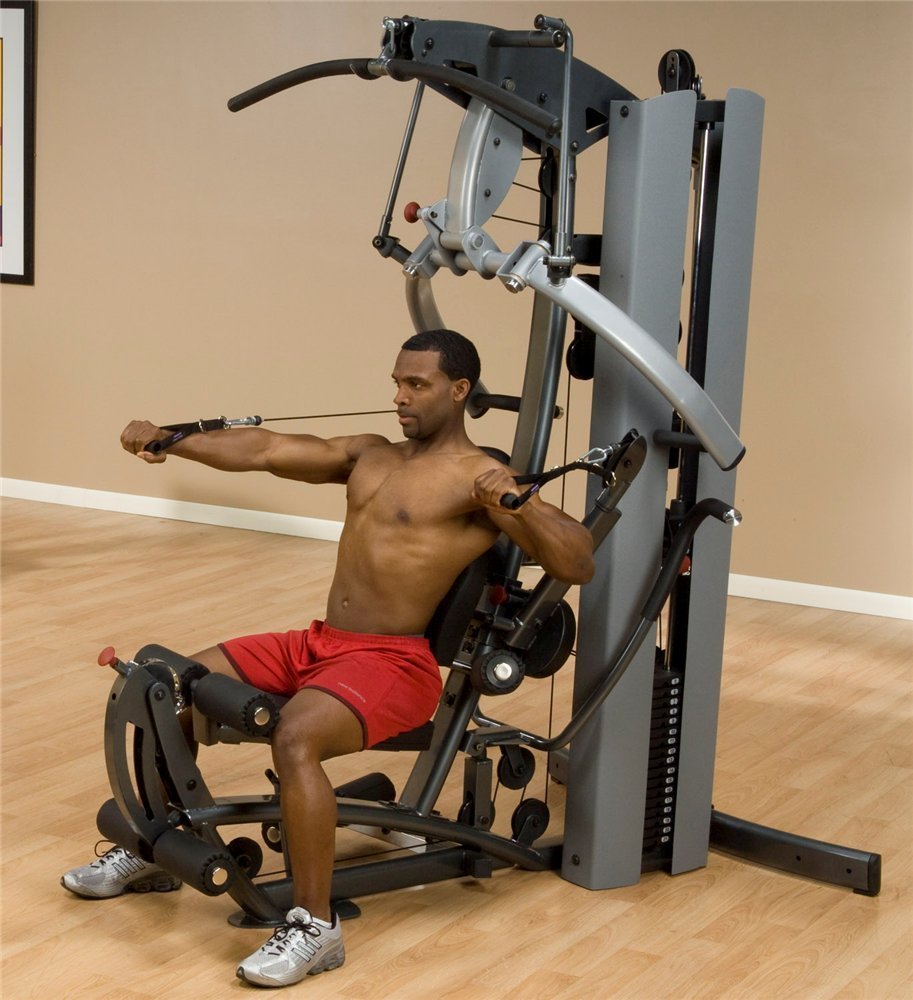 Body Solid F6002 Fusion Personal Trainer with Bi-Angular Press Arm 210-Pound - GymBasis Store