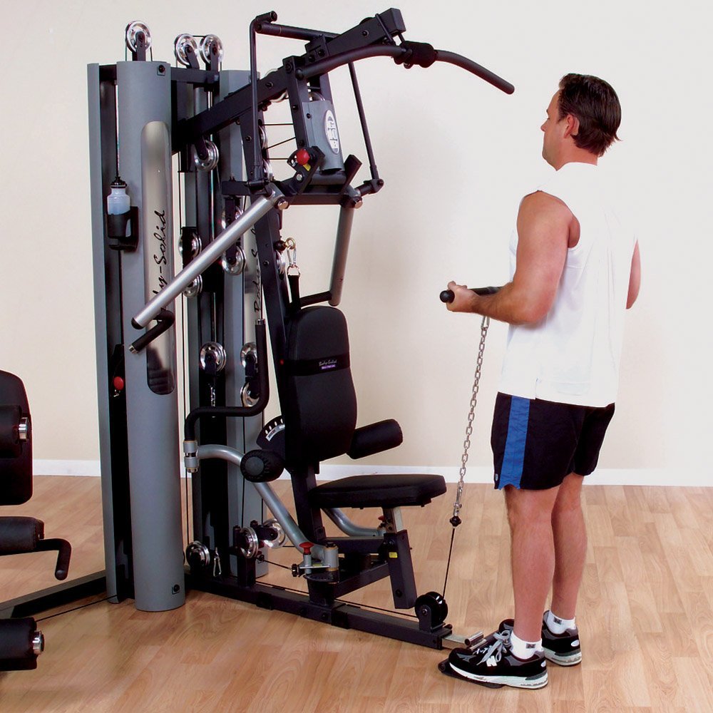 Body Solid G10B-LP Bi-Angular Gym with Leg Press Attachment - GymBasis Store