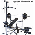 Body Solid GDIB46LP Olympic Bench Package, Includes GDIB46L, GPCA1, and GLRA81 - GymBasis Store
