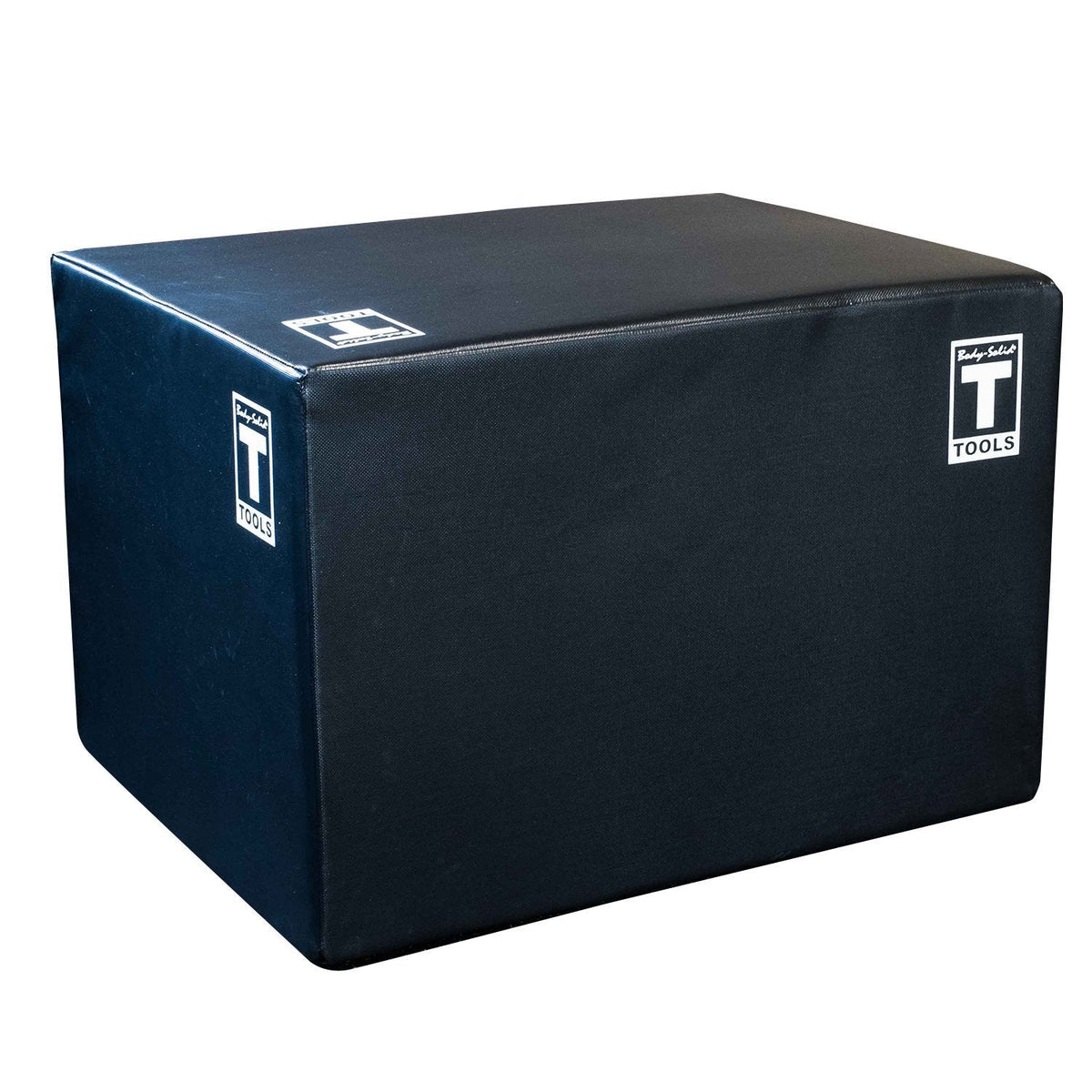Body-Solid Tools 3 Way Soft Plyometrics Box, Black - GymBasis Store