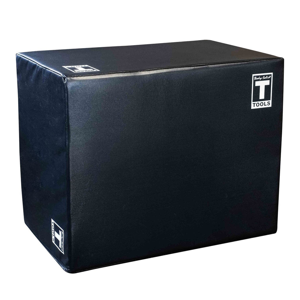 Body-Solid Tools 3 Way Soft Plyometrics Box, Black by Body-Solid Tools - GymBasis Store