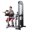 Body Solid GCBTSTK3 Pro Select Bicep/Tricep Machine with DuraFirm Padding and Multi-Grip Handle 310-Pound - GymBasis Store