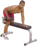 Body Solid Upholstered Flat Bench - GymBasis Store