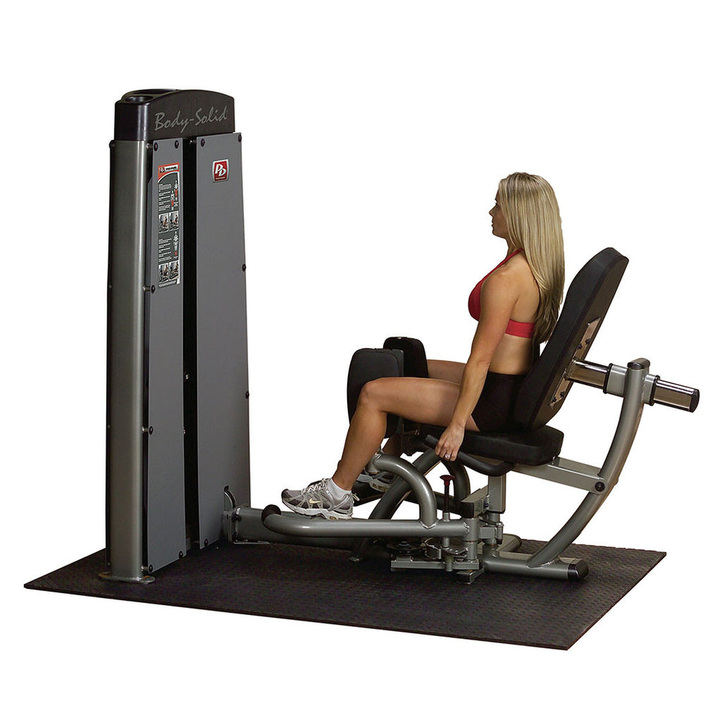 DUAL INNER OUTER THIGH MACHINE, FREESTANDING, 210LB STACK