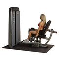 DUAL INNER OUTER THIGH MACHINE, FREESTANDING, 210LB STACK
