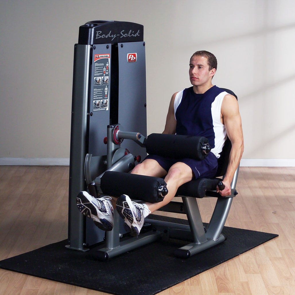 DUAL LEG EXTENSION-MACHINE, FREESTANDING 210LB STACK