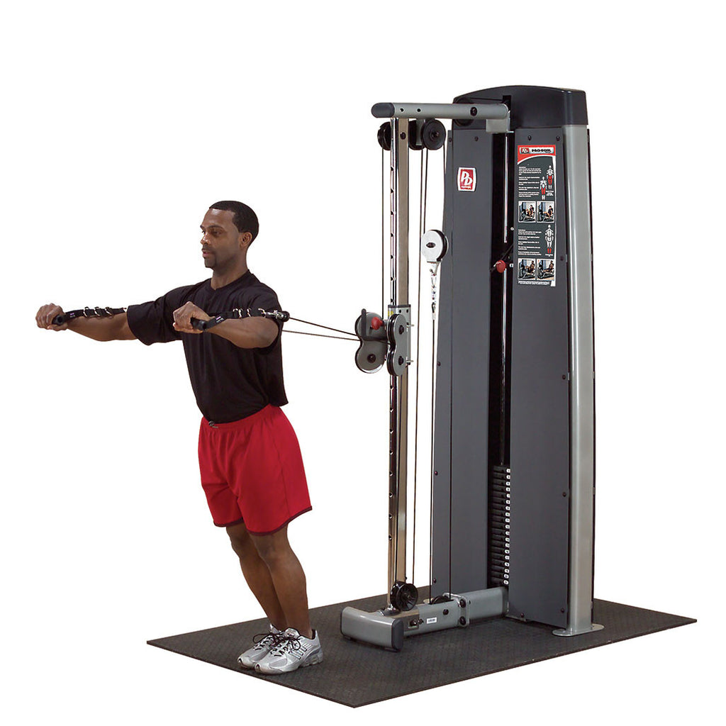Dual Cable Column-Machine, FREESTANDING W 210LB STACK