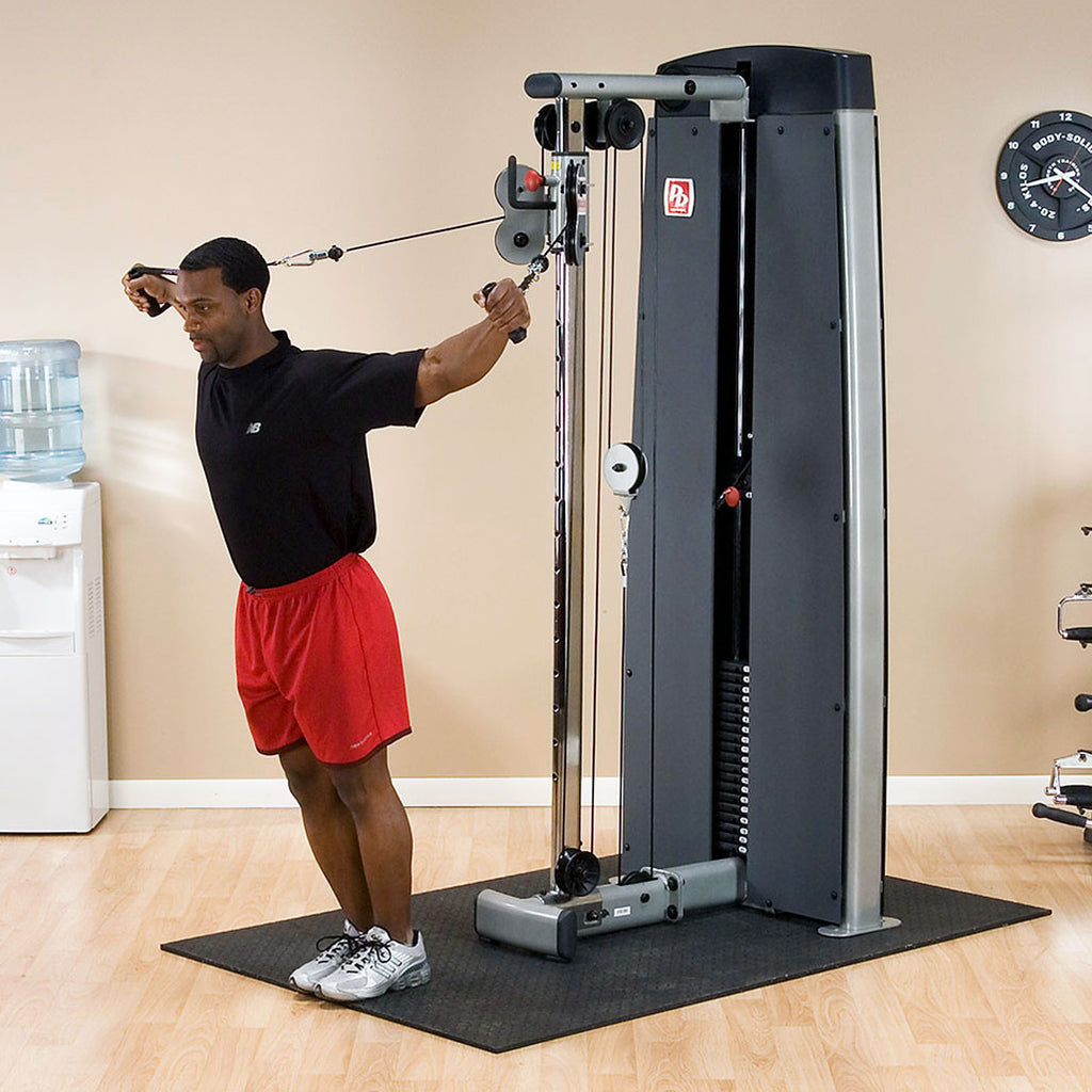 Dual Cable Column-Machine, FREESTANDING W 210LB STACK