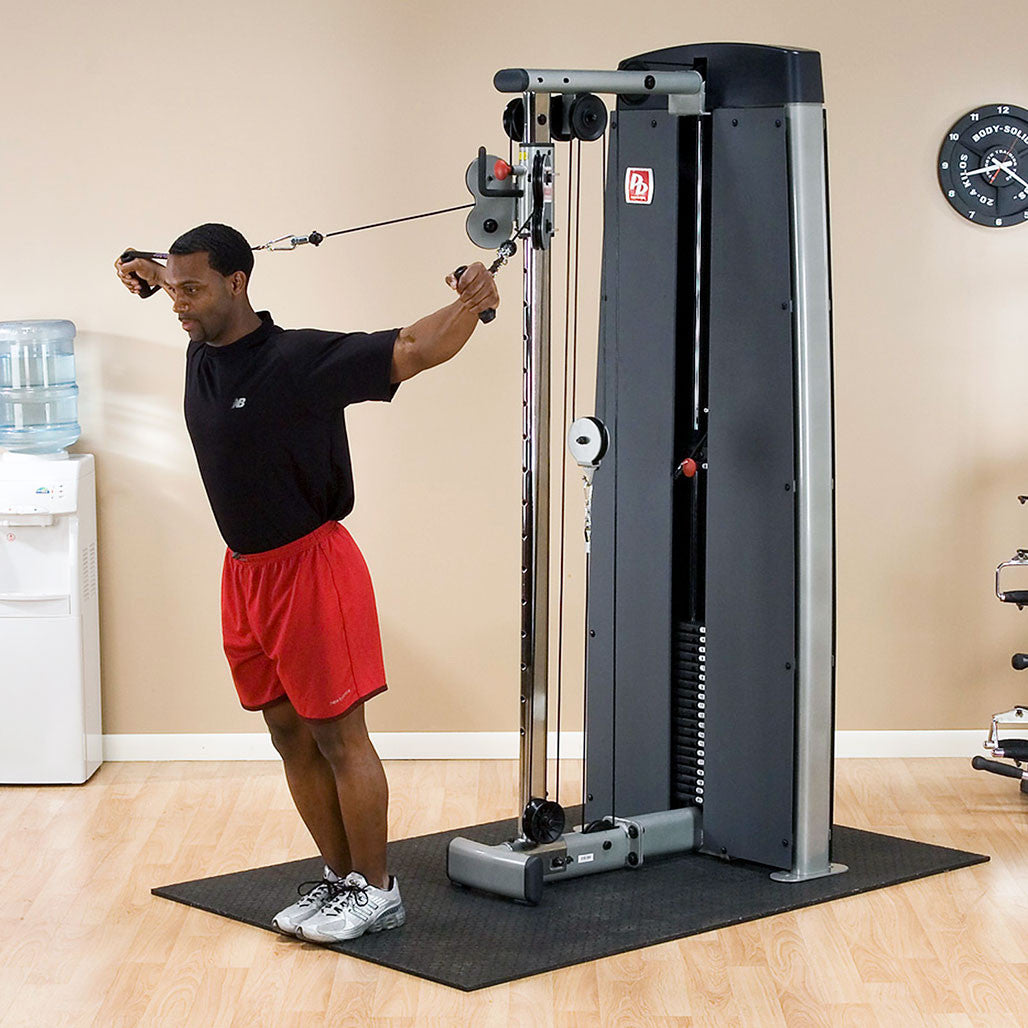 Dual Cable Column-Machine, FREESTANDING W 210LB STACK