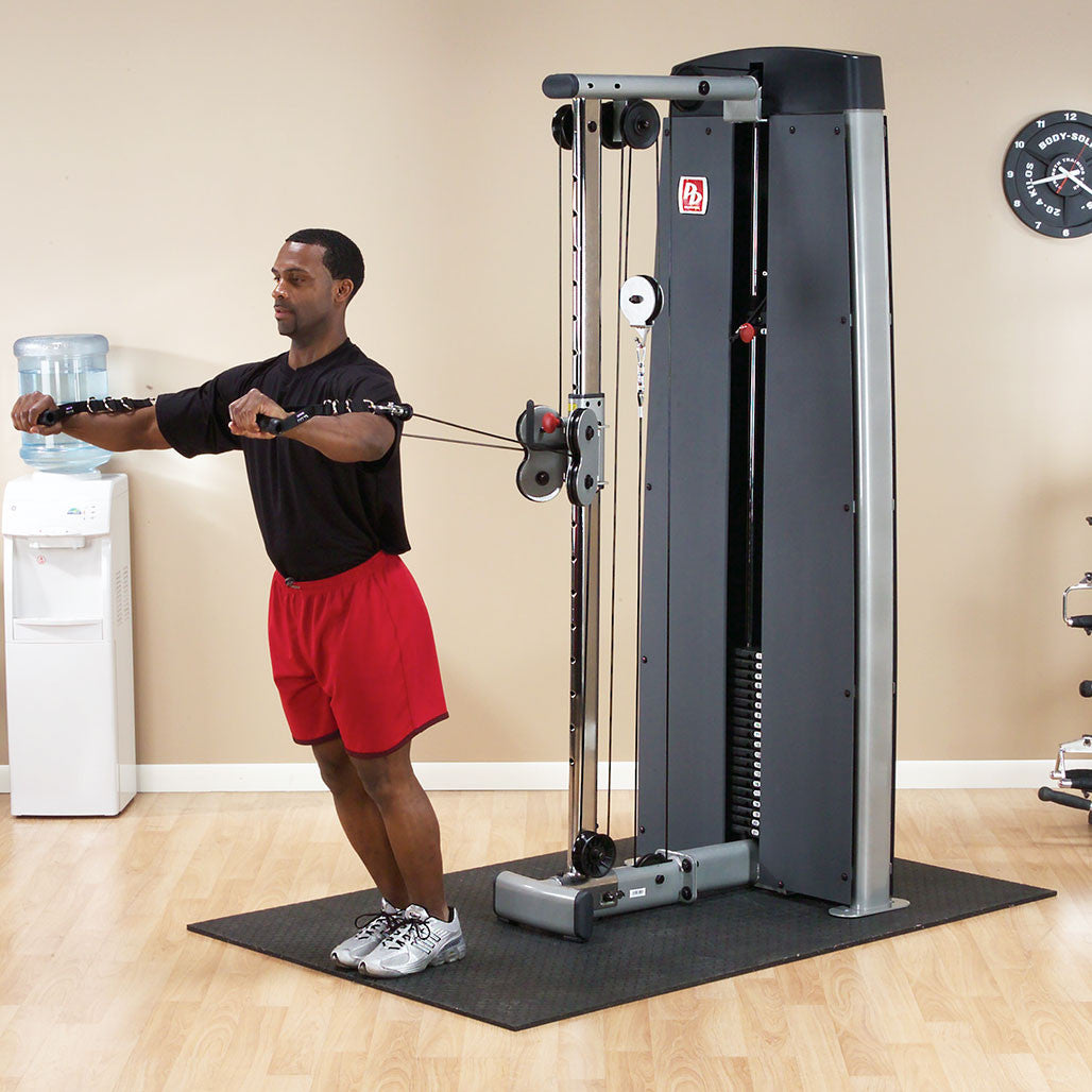 Dual Cable Column-Machine, FREESTANDING W 210LB STACK