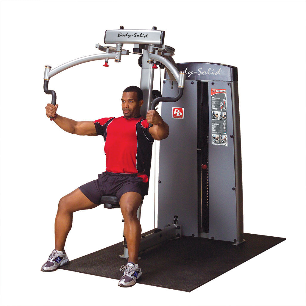 DUAL PEC/FLY-MACHINE, FREESTANDING 210LB STACK